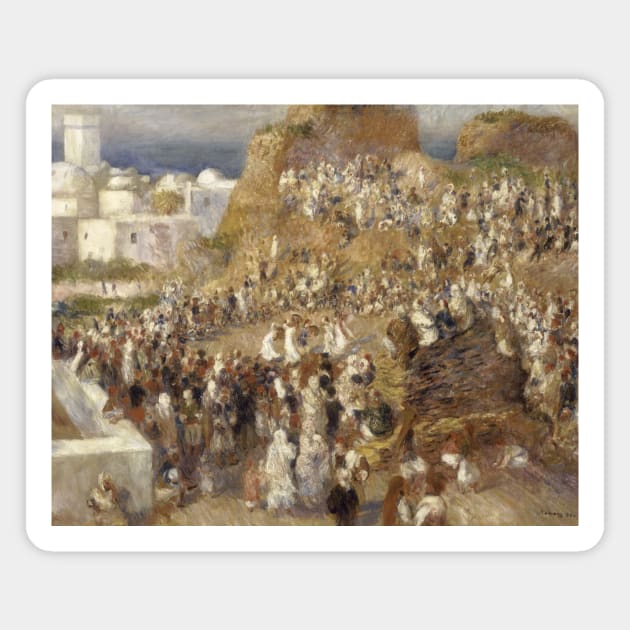 The Mosque by Auguste Renoir Magnet by Classic Art Stall